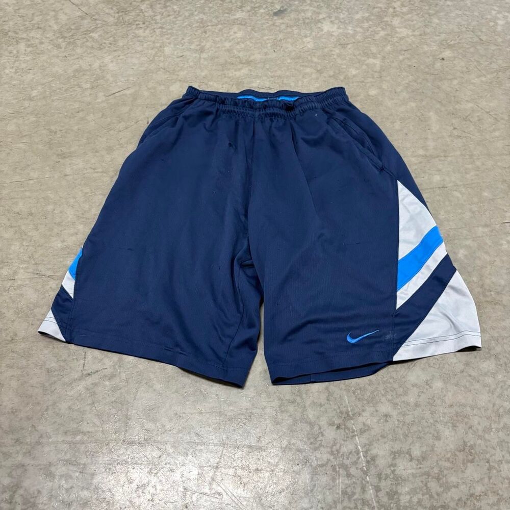 Nike Men's Blue and Navy Shorts